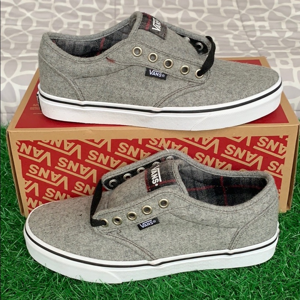 VANS ATWOOD PLAID GREY/RED WMNS - Picture 7 of 16